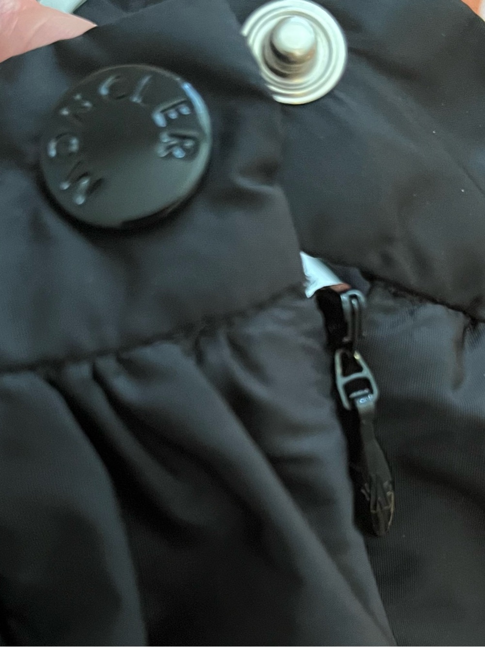 Moncler Black A-Line Taffeta Mini Skirt - Picture 3 of 11